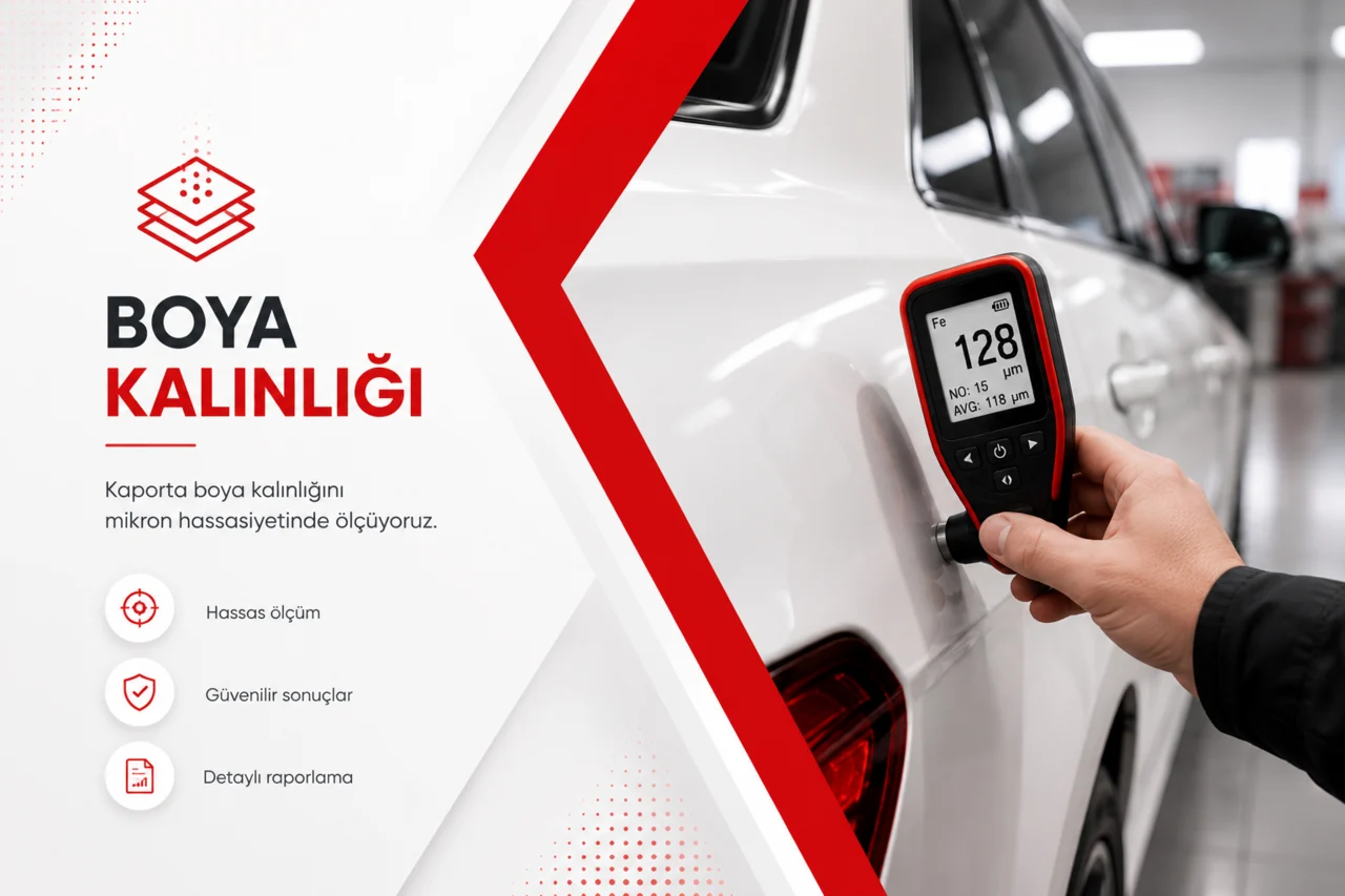 Boya kalınlığı mikron ölçümü görseli